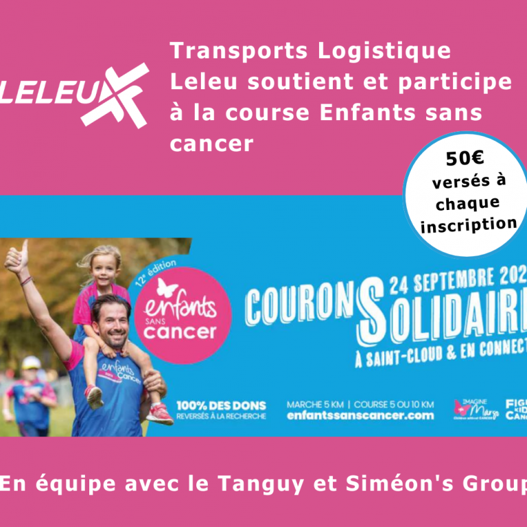 course pour l'association enfants sans cancer